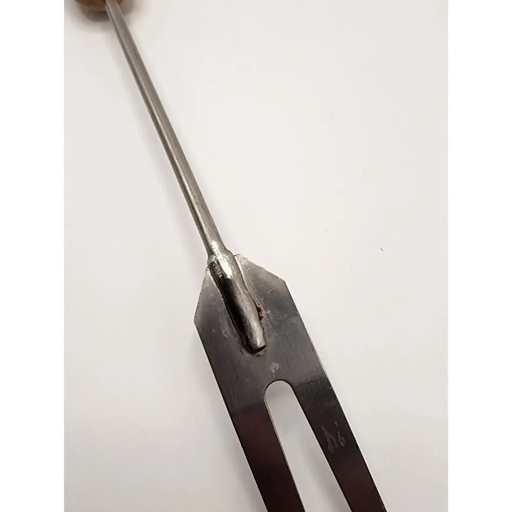 Baseball Bat Meat Carving Fork Wood Handle Kitchen Tool Utensil Vintage Sports